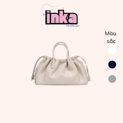 Túi xách tay phối dây rút